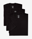 ブルックス ブラザーズ ルームウェア メンズ 【SALE／30%OFF】BROOKS BROTHERS スーピマコットン 3パック ベーシック クルーネック Tシャツ ブルックス ブラザーズ インナー・ルームウェア その他のインナー・ルームウェア ブラック グレー【送料無料】