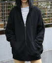 【SALE/60%OFF】United Athle United Athle/10オンス ビッグシルエット スウェットフルZIPパーカー(裏パイル) 5203 セットアップセブン トップス パーカー・フーディー ネイビー ブラック グレー【送料無料】