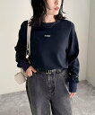 【SALE/20%OFF】fredy emue プリント入りTシャツブラウス フレディ アンド グロスター トップス シャツ・ブラウス ネイビー グレー【送料無料】(4)