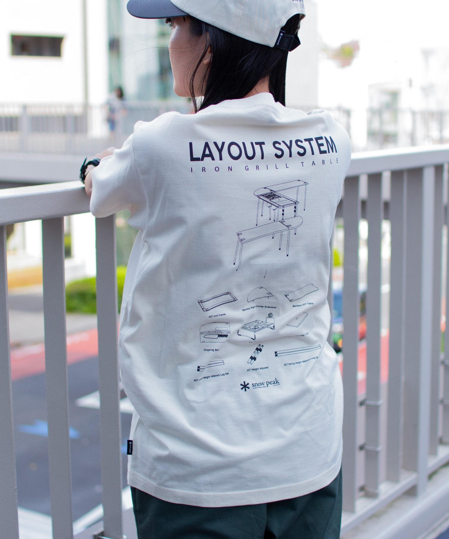 Snow Peak IGT T Shirt スノーピーク トップス カットソー・Tシャツ ベージュ グリーン ブラック【送料無料】