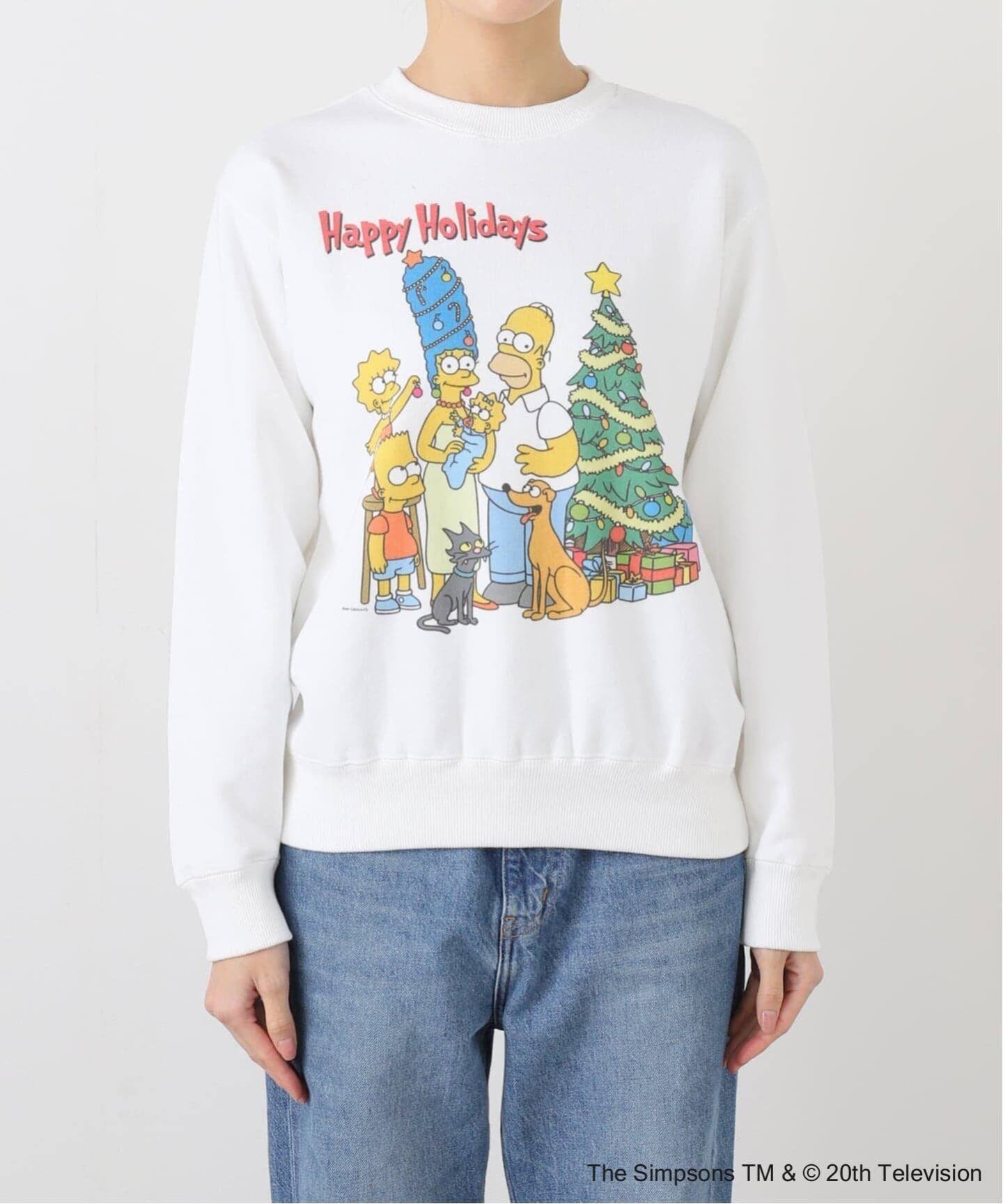 JOINT WORKS GOOD ROCK SPEED / グッドロックスピード / The Simpsons ジョイントワークス トップス スウェット・トレーナー ホワイト【送料無料】のサムネイル