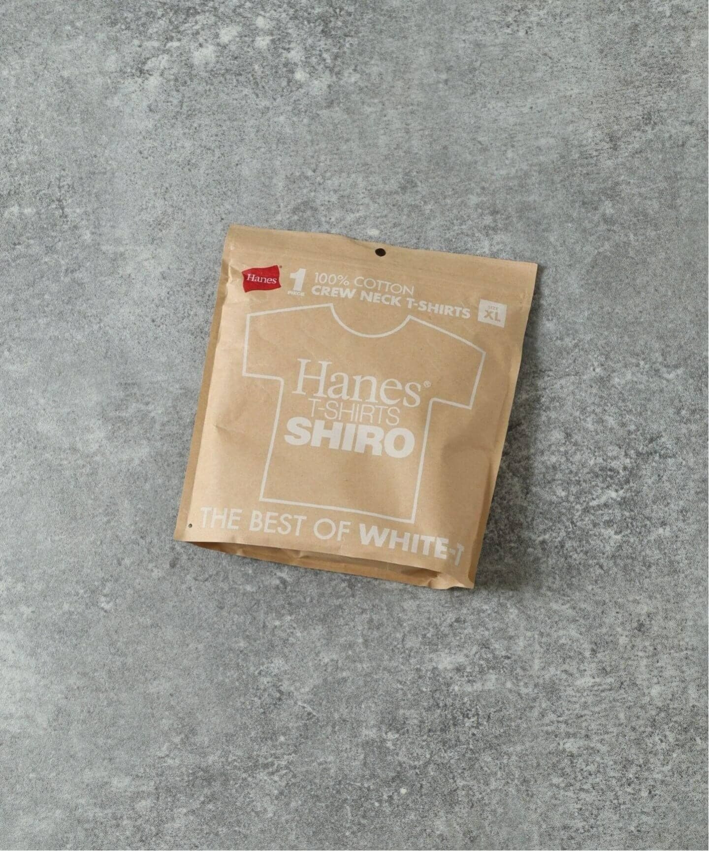 Hanes / ヘインズ 1P T-SHIRTS SHIRO クルーネック Tシャツ ベーセーストック トップス カットソー・Tシャツ ホワイト