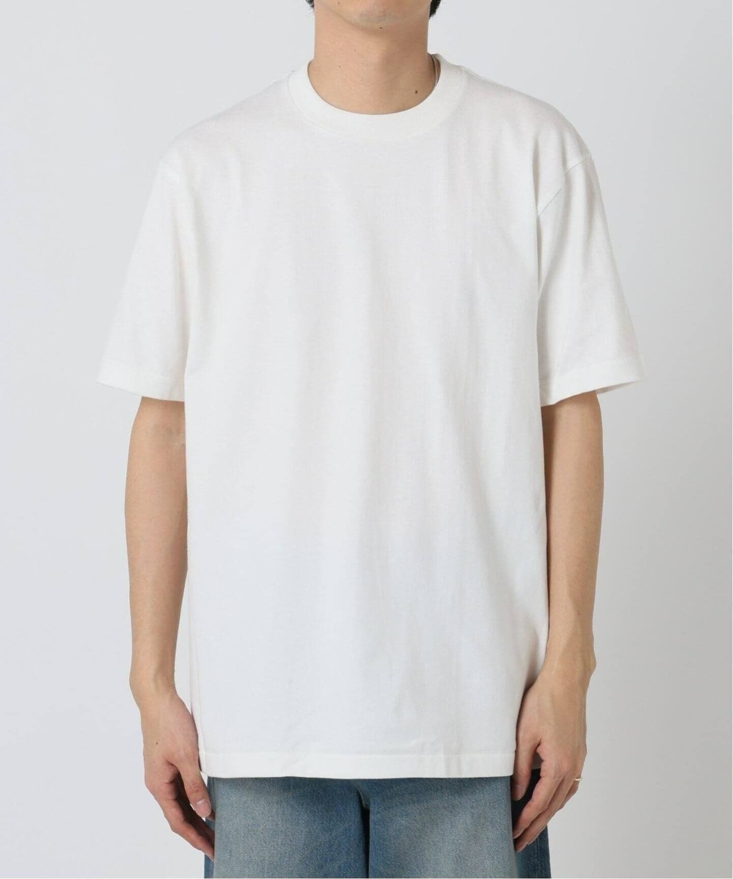 Hanes / ヘインズ 1P T-SHIRTS SHIRO クルーネック Tシャツ ベーセーストック トップス カットソー・Tシャツ ホワイト