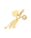 Samantha Thavasa Petit Choice シンプルイニシャル ファスナーチャーム M サマンサタバサプチチョイス ファッション雑貨 チャーム・...