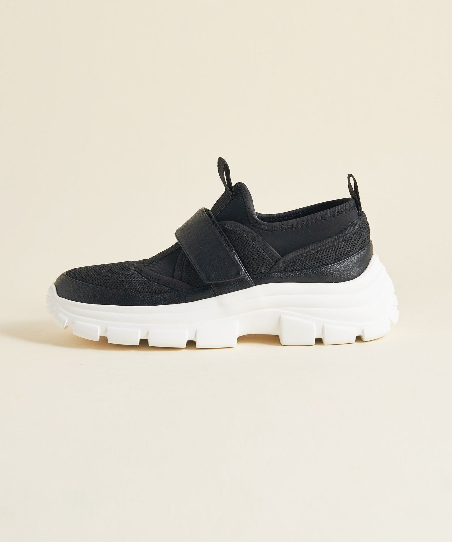 【SALE／40%OFF】ODETTE E ODILE 【WEB限定】ベルクロ スニーカー45●↑ オデット エ オディール シューズ・靴 スニーカー ブラック ブラウン【送料無料】のサムネイル