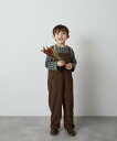 【SALE/50%OFF】riziere ランダムコーデュロイサロペット リジェール オールインワン・オーバーオール オーバーオール・サロペット ホワイト ブラウン
