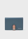 Paul Smith シグネチャーストライプタブ SS25 パスケース ポール・スミス 財布・ポーチ・ケース 財布 ブラック ブラウン ブルー【送料無料】(4)