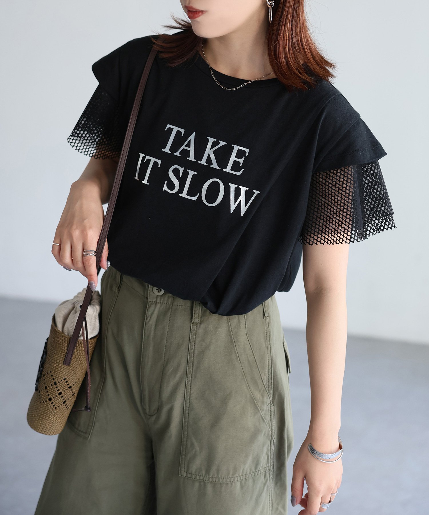 楽天市場】メッシュ(柄ロゴ)(Tシャツ・カットソー|トップス 楽天市場】メッシュ(柄ロゴ)(Tシャツ・カットソー|トップス