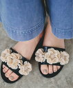 U by SPICK&SPAN Melissa/メリッサ Babe Springtime Ad Flat ユーバイスピックアンドスパン シューズ・靴 サンダル ブラック【送料無料】