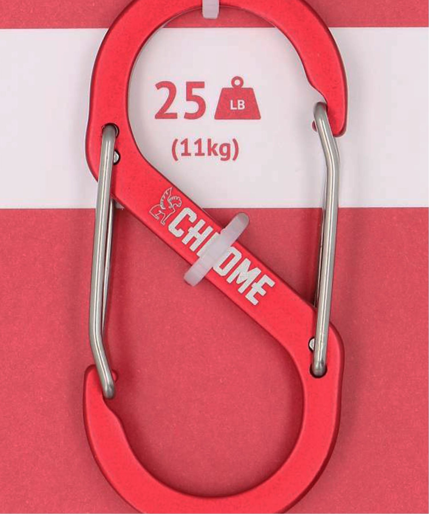 CHROME (M)GEAR CLIP MD クローム ファッション雑貨 チャーム・キーチェーン レッド