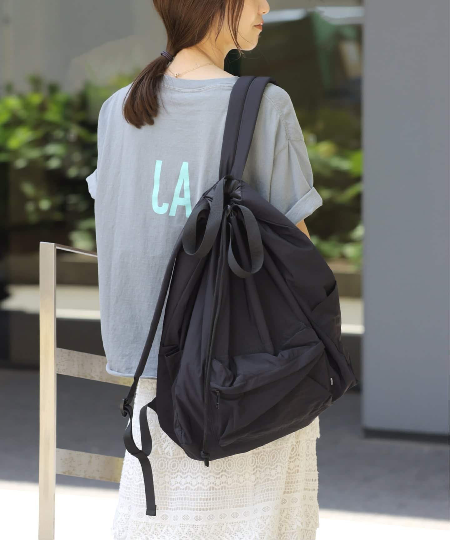 JOURNAL STANDARD relume 《WEB限定予約》【PACKING/パッキング】LIGHT LIGHT NAP BACK PACK:リュック ジャーナル スタンダード レリューム バッグ リュック バックパック ブラック【送料無料】