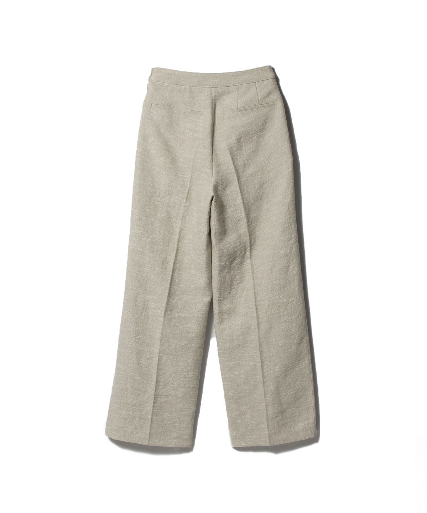 ESTNATION THE FIRST ESTNATION THE FIRST / ツイードメタルボタンパンツ エストネーション パンツ スラックス・ドレスパンツ ベージュ【送料無料】