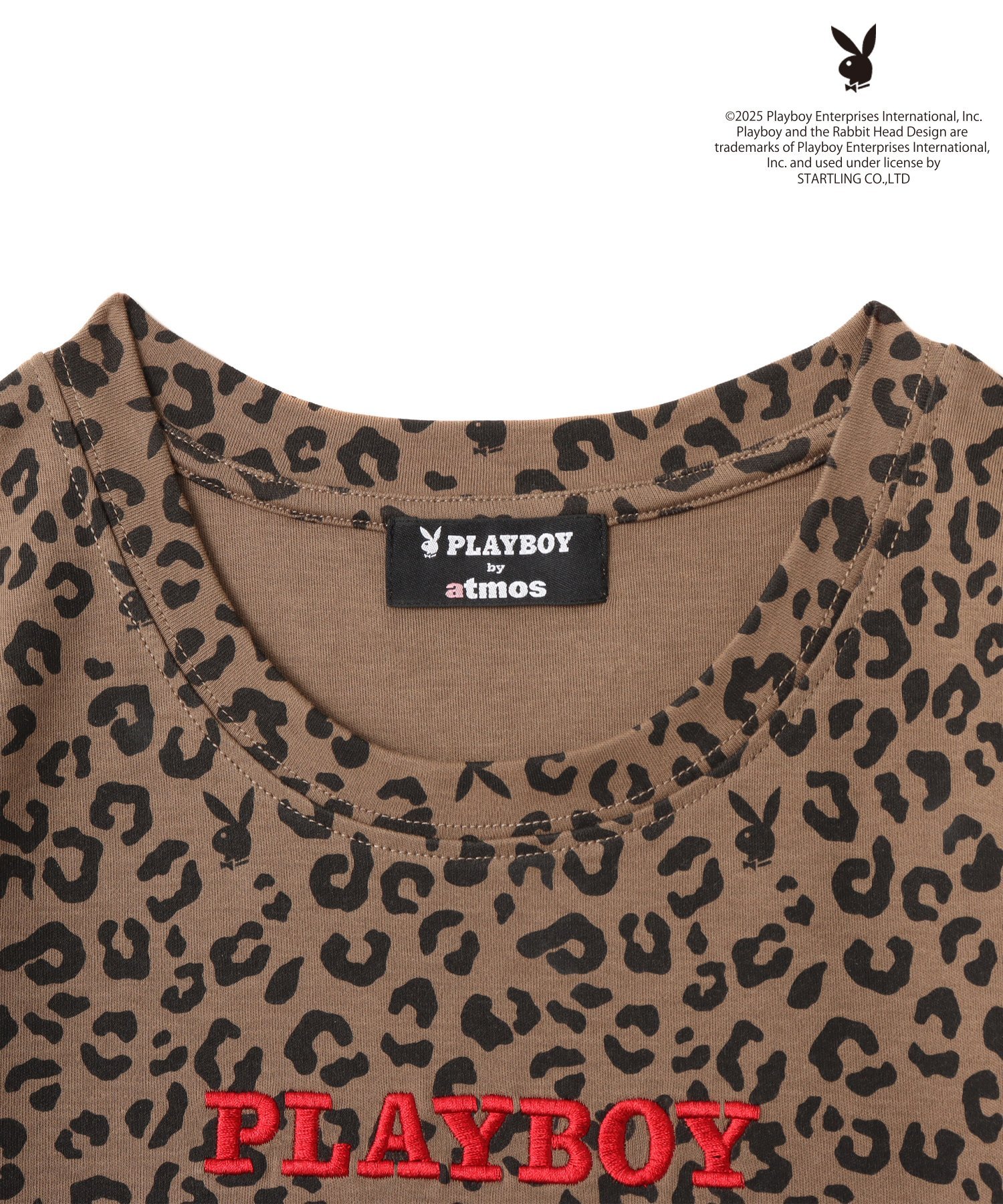 atmos pink PLAYBOY x atmos pink Leopard T-shirt LEOPARD アトモス トップス カットソー・Tシャツ ピンク