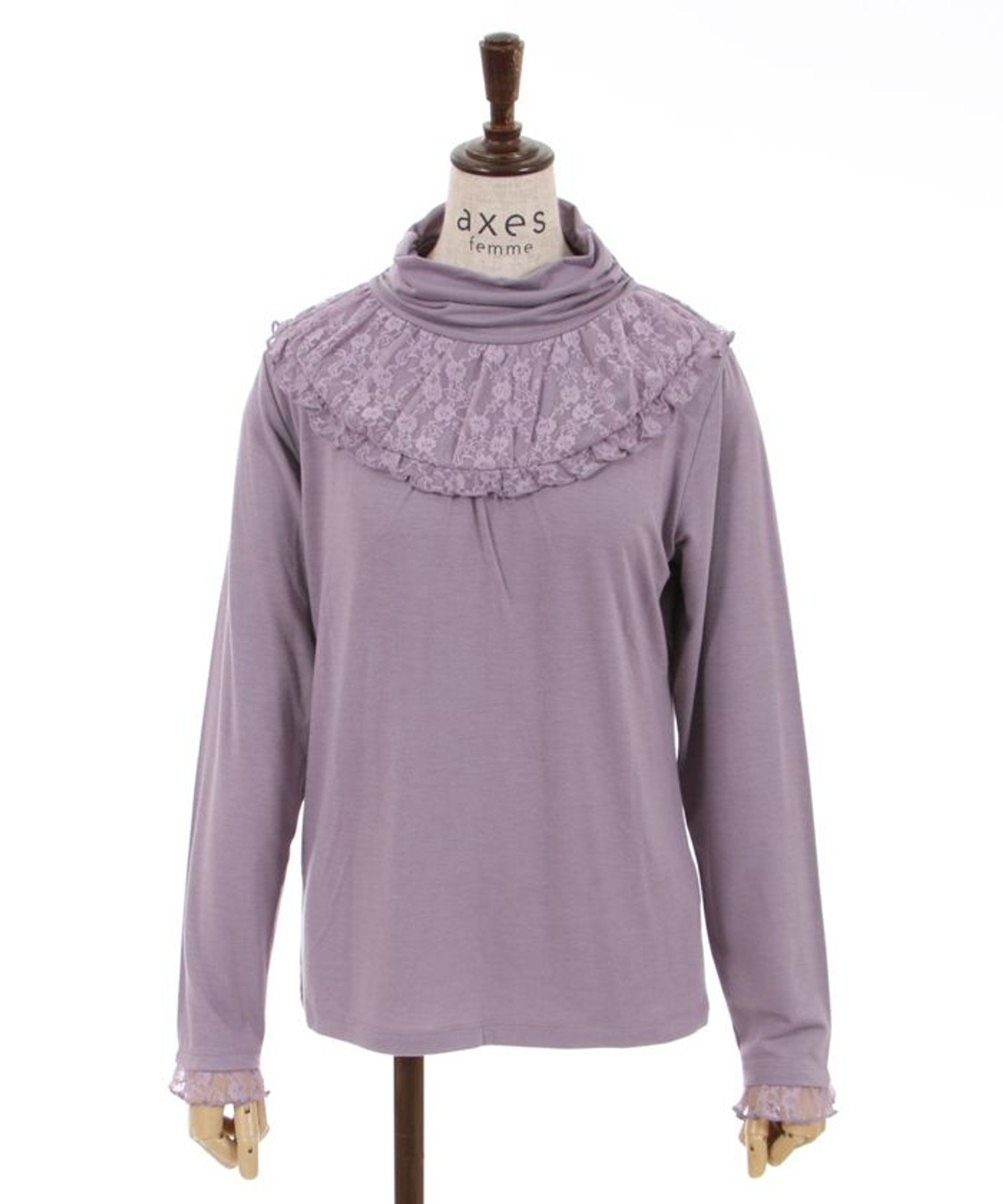 【SALE／54%OFF】axes femme HOTfemmeインナー アクシーズファム トップス カットソー・Tシャツ パープル ホワイト ブルー ブラック グリーンのサムネイル