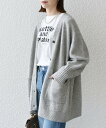 シップス 服 レディース SHIPS any SHIPS any: AQUA カシミヤ ミックス Vネック ニット カーディガン シップス トップス カーディガン グレー ホワイト ブラック レッド ブルー【送料無料】