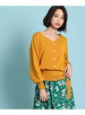 【SALE/50%OFF】THE SHOP TK(Women) 【前後2WAY】ベルト付カーディガン ザ ショップ ティーケー ニット【RBA_S】【RBA_E】