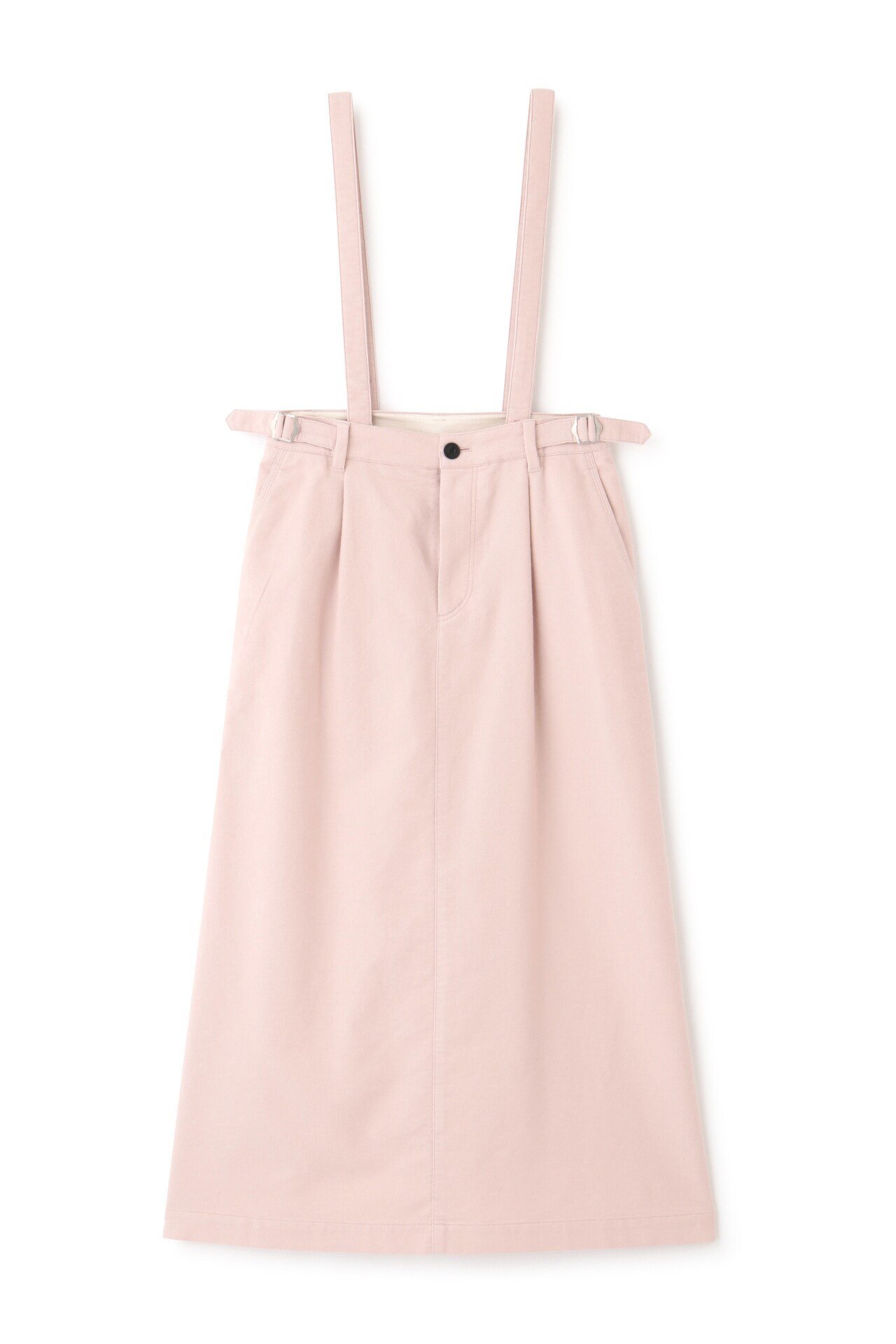 【SALE／55%OFF】human woman ◆ストレッチエアリードットコードサスペンダースカート ヒューマン ウーマン スカート その他のスカート ピンク ホワイト【送料無料】