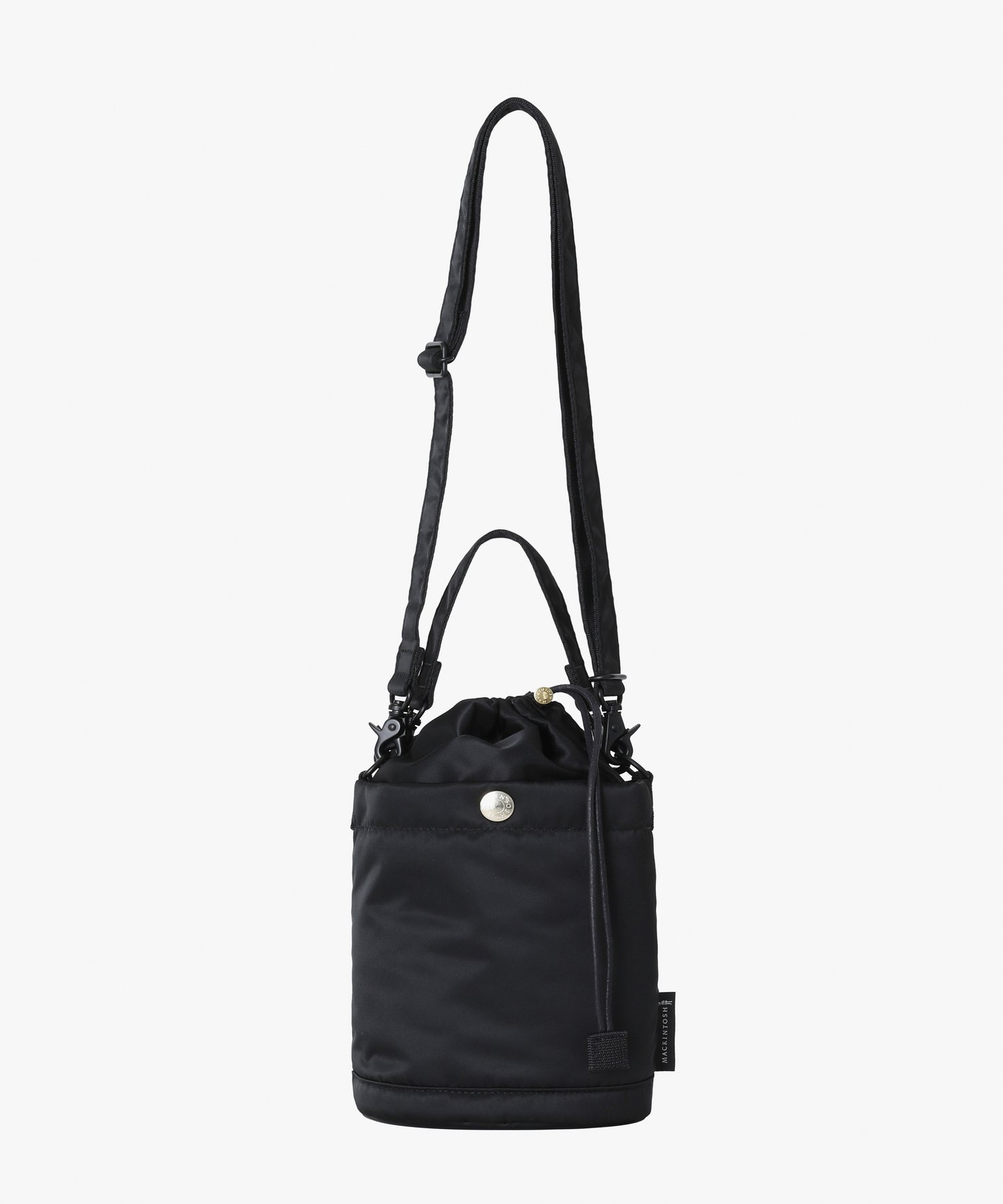 MACKINTOSH (W)【マッキントッシュ公式】ANNAN BUCKET マッキントッシュ バッグ ショルダーバッグ ブラック【送料無料】