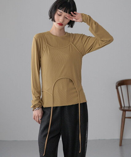 【SALE/57%OFF】LOWRYS FARM 【セットアイテム】キャミ2PセットLS ローリーズファーム トップス カットソー・Tシャツ ブラック ブラウン ホワイト 【SALE/57%OFF】LOWRYS FARM 【セットアイテム】キャミ2PセットLS ローリーズファーム トップス カットソー・Tシャツ ブラック ブラウン ホワイト