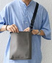 SHIPS any Filer:<撥水加工>トロピカルショルダーバッグ OK18 シップス バッグ ショルダーバッグ グレー ブラック【送料無料】