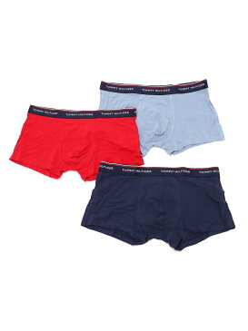 【SALE／40%OFF】TOMMY HILFIGER (M) トミー ヒルフィガー 【3パックボクサーパンツ】カジュアル トミーヒルフィガー インナー/ナイトウェア ボクサーパンツ/トランクス ネイビー