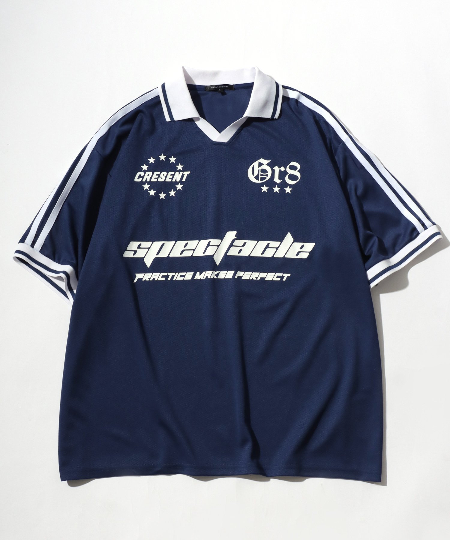 楽天市場】サッカー ユニフォーム（カラーネイビー）（Tシャツ