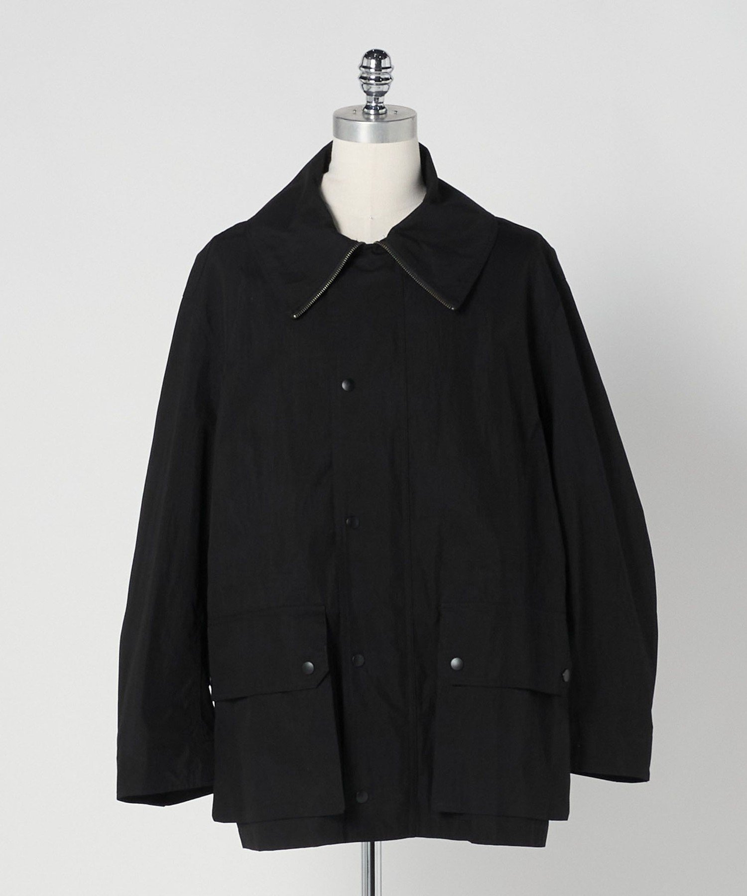 ＜LOEFF＞ オックス フィールド ジャケット UNISEX ユナイテッドアローズ ジャケット・アウター その他のジャケット・アウター ブラック