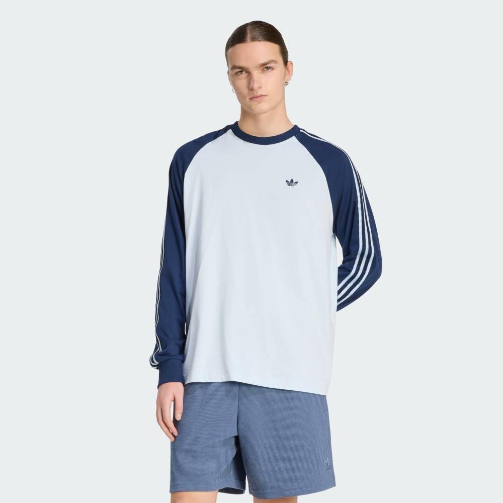 adidas 【公式】アディダス adidas ブリットコア カリ 長袖Tシャツ アディダス トップス カットソー・Tシャツ ブルー【送料無料】
