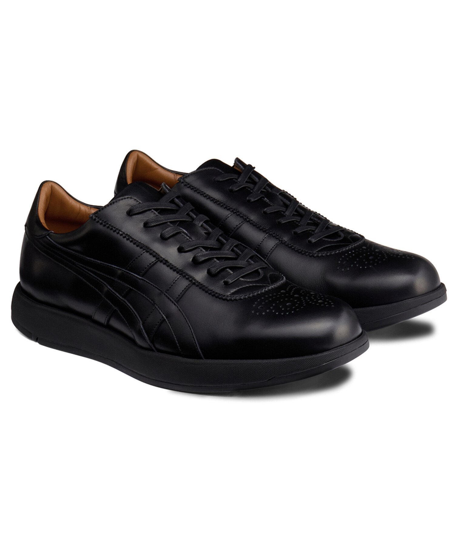 ASICS WALKING RUNWALK ランウォーク トラッド スニーカー LUX 3E アシックスウォーキング シューズ・靴 スニーカー ブラック【送料無料】