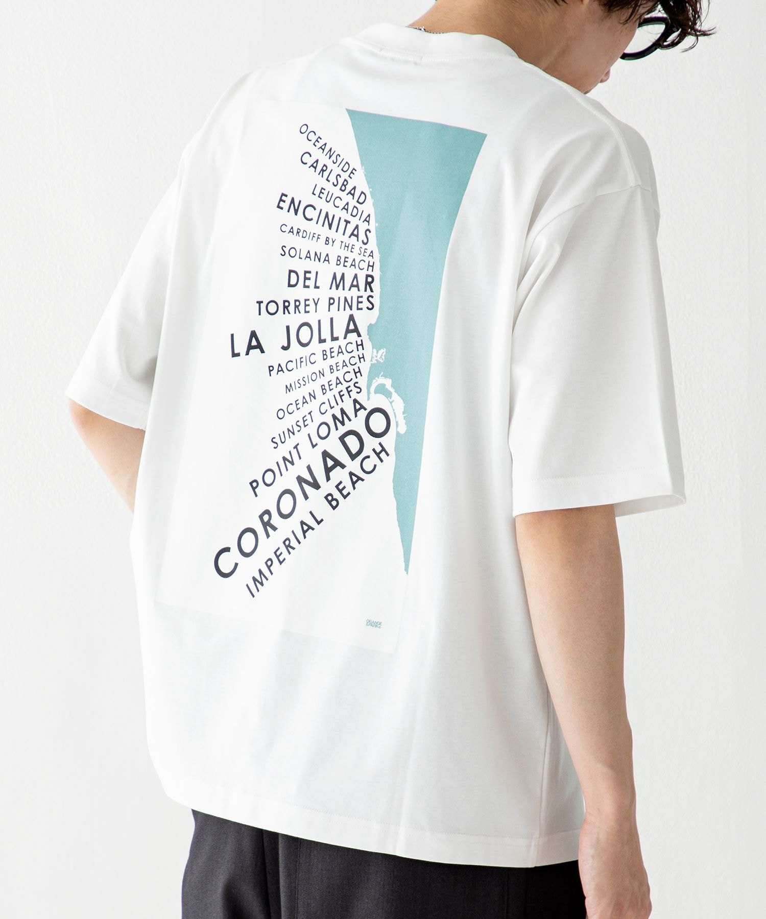 【SALE／40%OFF】BAYFLOW 【EF(エフ)】ORANGEPARTTシャツ(MEN) ベイフロー トップス カットソー・Tシャツ ホワイト【送料無料】