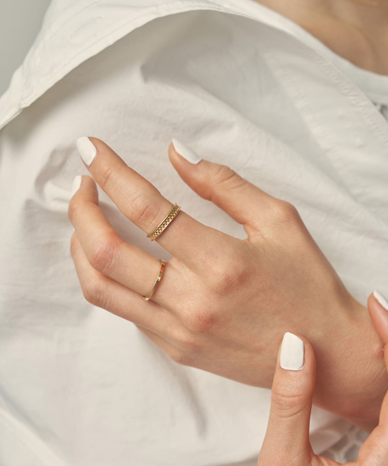 XOZ K18 bamboo skin ring バンブー スキン リング クロスオズ アクセサリー・腕時計 リング・指輪 ゴールド