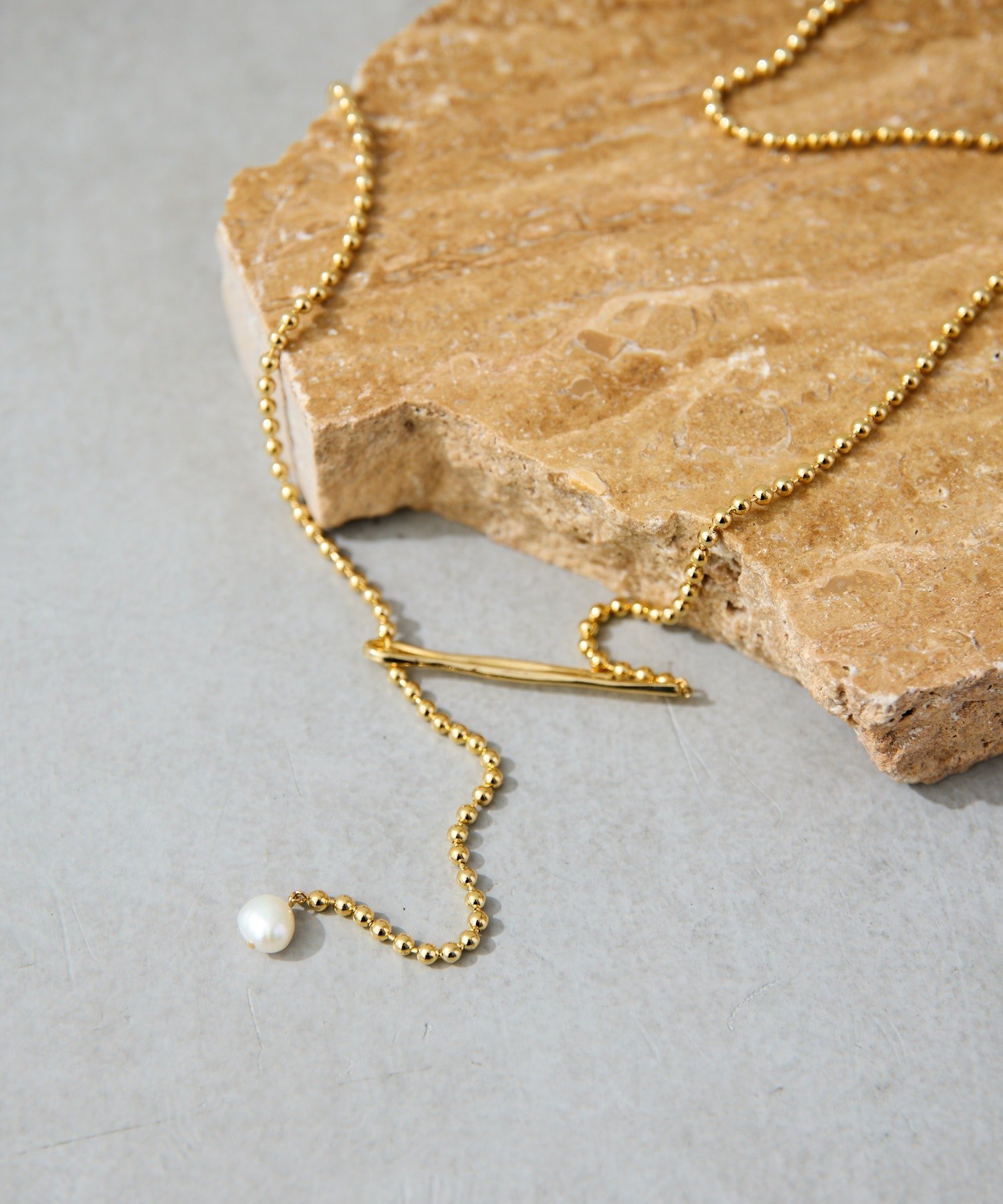 【SALE／20%OFF】GALLARDAGALANTE パールフックネックレス ガリャルダガランテ アクセサリー・腕時計 ネックレス ゴールド【送料無料】