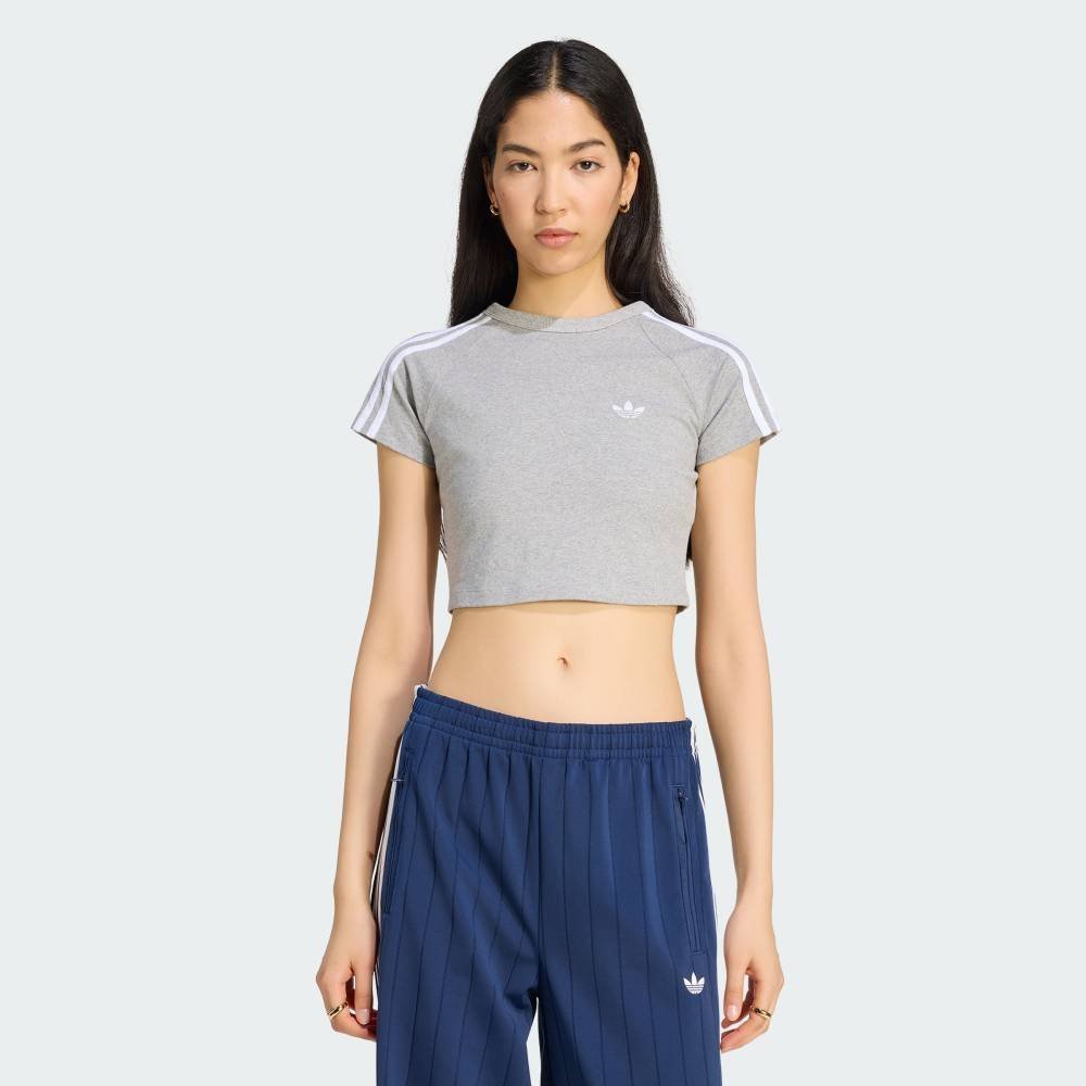 adidas 【公式】アディダス adidas 返品可 SSTベビーティー アディダス トップス カットソー・Tシャツ グレー【送料無料】
