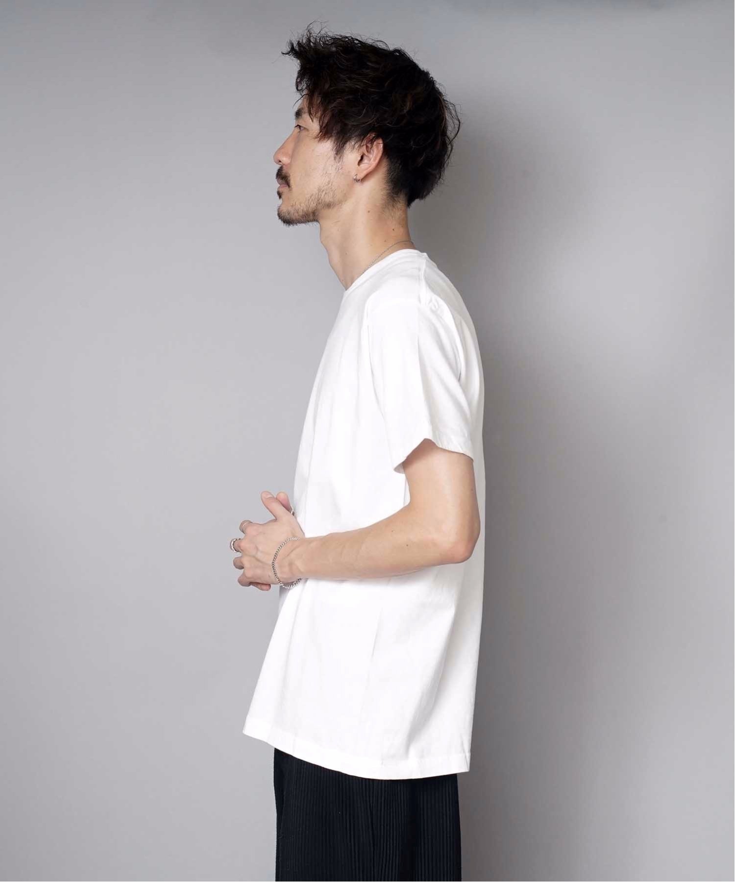 Hanes/(M)JAPAN FIT クルーネックTシャツ H5310 2枚組 ジーンズメイト トップス カットソー・Tシャツ ホワイト