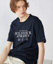 TOMMY HILFIGER (U)TOMMY HILFIGER(トミーヒルフィガー) ヒルフィガースタックTシャツ トミーヒルフィガー トップス カットソー・Tシャツ ネイビー ブラック ホワイト【送料無料】