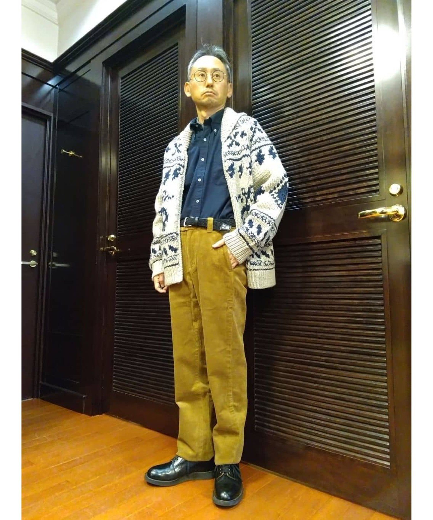 フランネル カジュアルシャツ Regular Fit ブルックス ブラザーズ トップス シャツ・ブラウス ネイビー