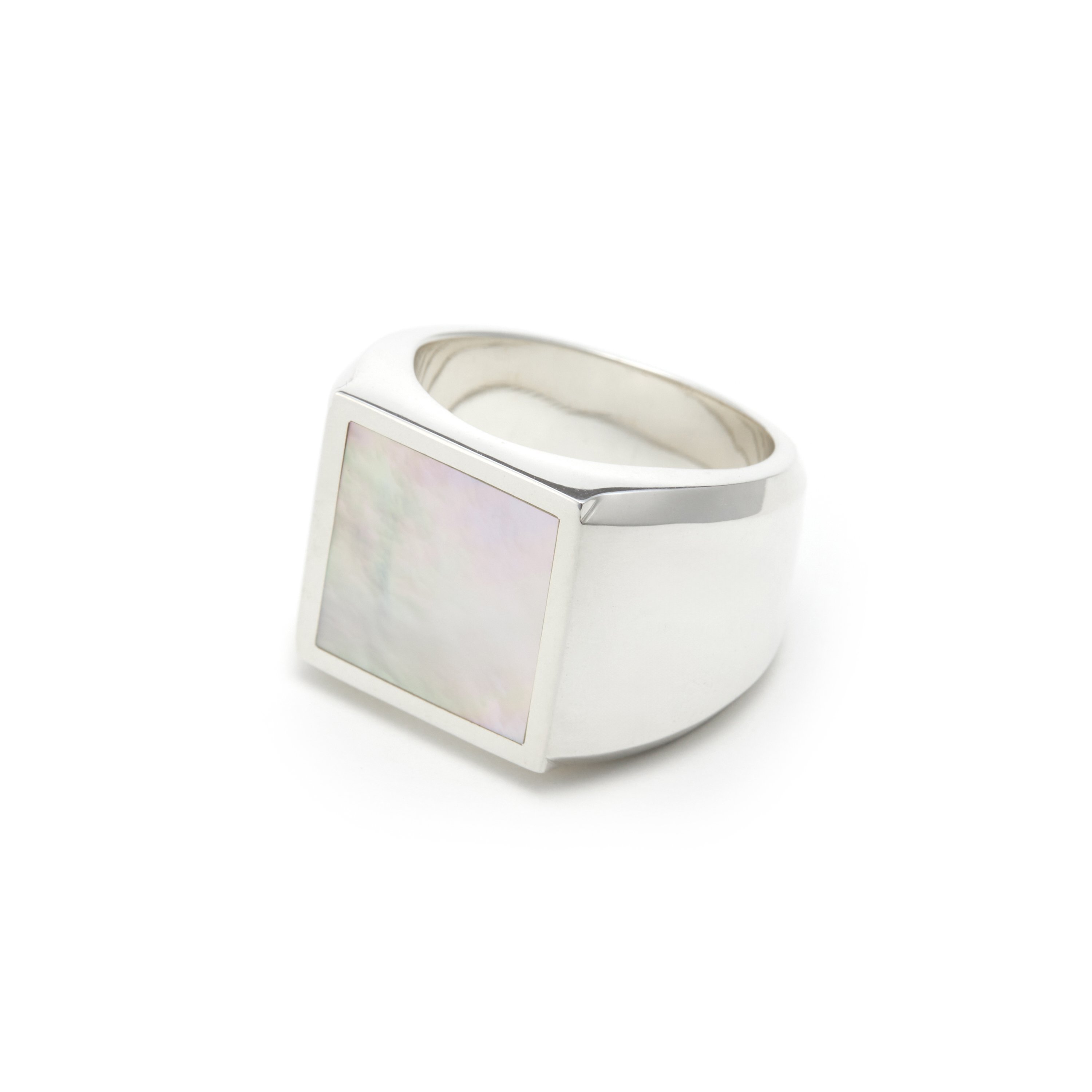 FANTASTIC MAN RING 742 White butterfly shell ファンタスティック マン アクセサリー・腕時計 リング・指輪 シルバー【送料無料】
