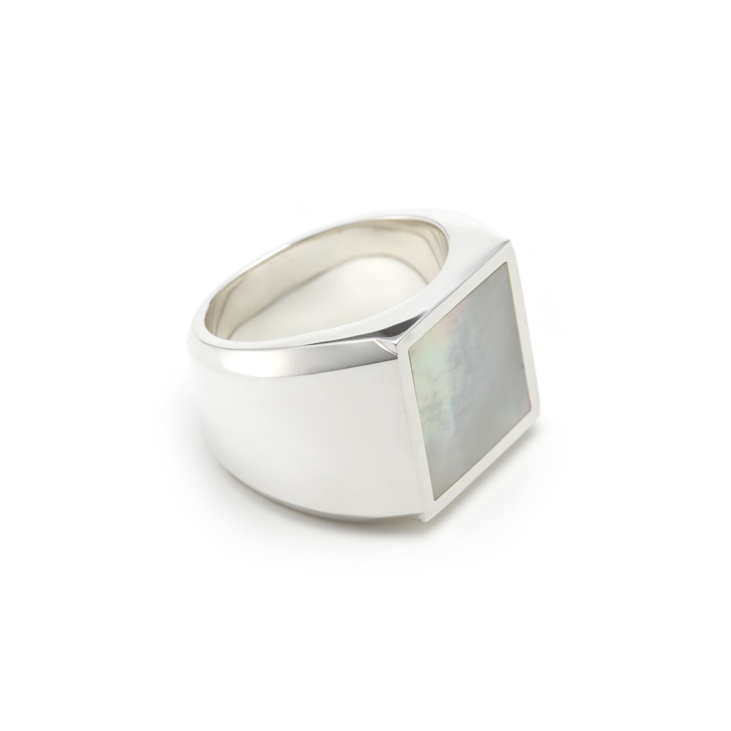 FANTASTIC MAN RING 742 White butterfly shell ファンタスティック マン アクセサリー・腕時計 リング・指輪 シルバー【送料無料】