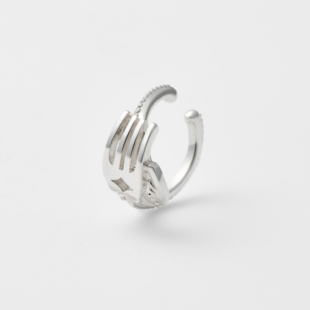 【SALE／10%OFF】agete シルバーイヤーカフ(片耳用) アガット アクセサリー・腕時計 イヤリング・イヤーカフ シルバー【送料無料】のサムネイル