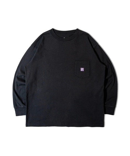 SELECT BRANDS GUNG HO/ガンホー WORKERS POCKET LS TEE(MENS) ジャックローズ トップス カットソー・Tシャツ ブラック ホワイト