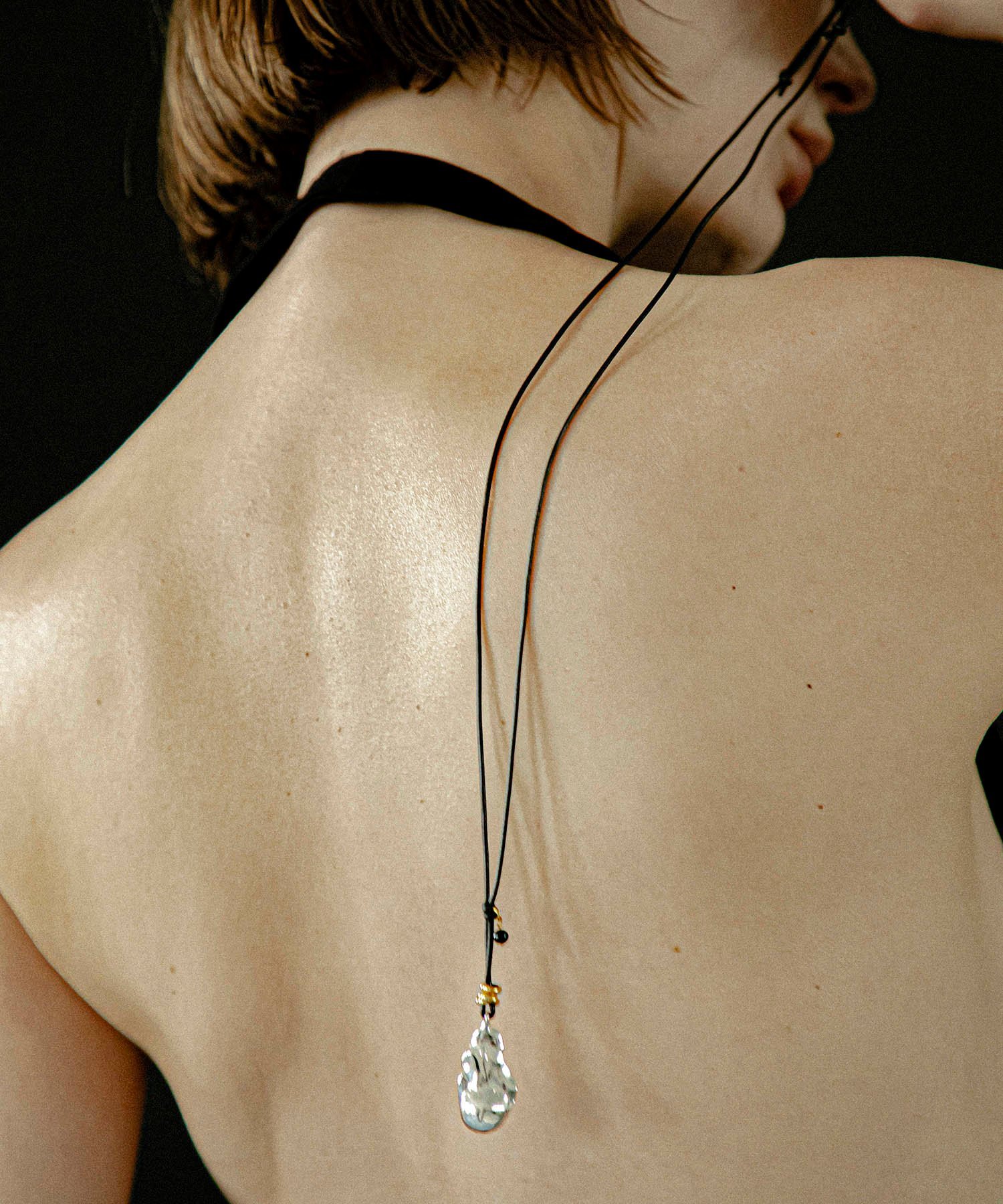 LAPUIS [LAPUIS] Oyster cord necklace キャセリーニ アクセサリー・腕時計 ネックレス【送料無料】