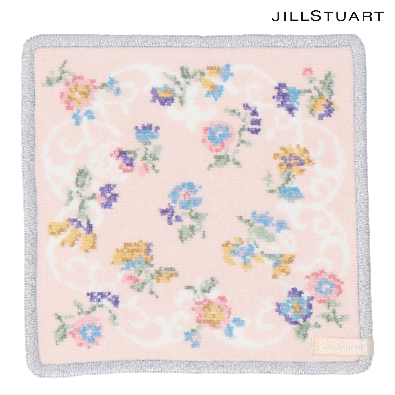 ジルスチュアート JILL STUART JILL STUART(ジルスチュアート) シェニール織ハンカチ インターモードカワベ ファッション雑貨 ハンカチ・ハンドタオル ピンク ブルー グレー