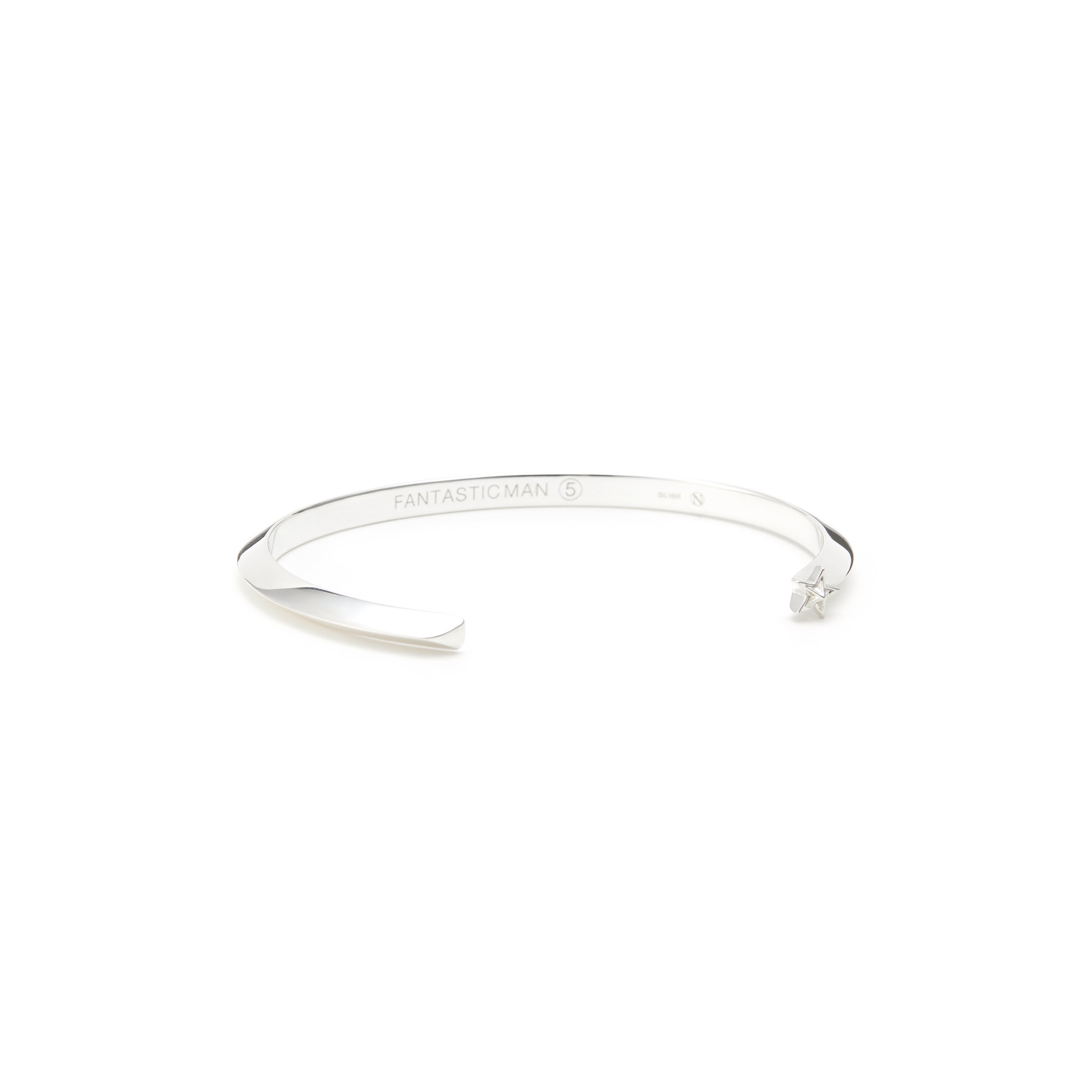 FANTASTIC MAN BANGLE 518 ファンタスティック マン アクセサリー・腕時計 ブレスレット・バングル シルバー【送料無料】