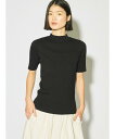 【SALE/40%OFF】MIDIUMISOLID MIDIUMISOLID for Ladies ボトルネックハーフスリーブリブトップ マーコート トップス ...
