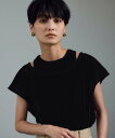 SALON adam et rope' 【WEB限定】マルチウェイベロアタッチレイヤードプルオーバー サロン アダム エ ロペ トップス カットソー・Tシャツ ブラウン ホワイト ブラック【送料無料】