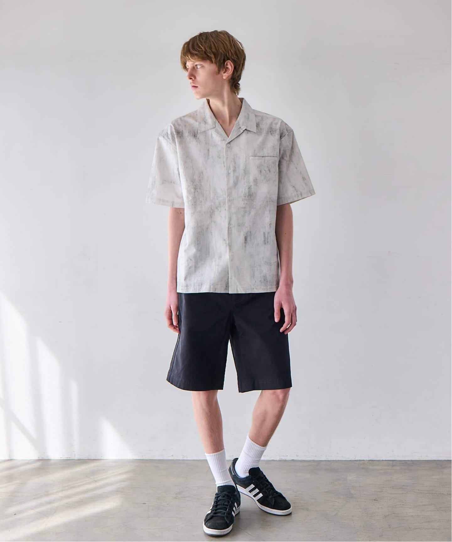 OSKR / オーエスケーアール Chino Faded Stand Up Shorts ベーセーストック パンツ その他のパンツ ネイビー ベージュ