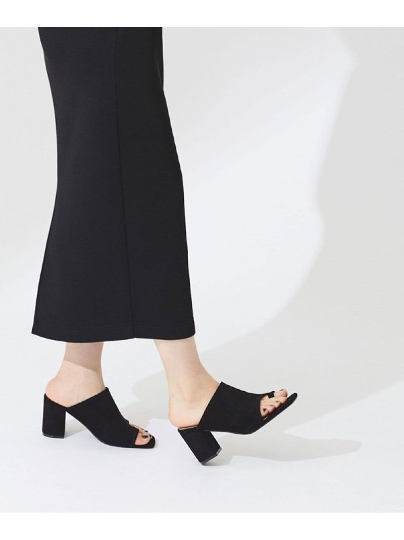 NANO universe トングヒールサンダル ナノユニバース シューズ・靴 サンダル ベージュ  ...