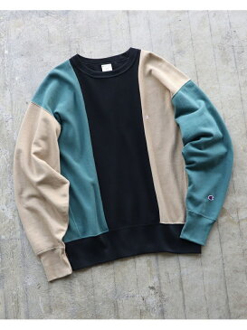 【SALE/50%OFF】BEAMS MEN Champion * BEAMS / 別注 3tone Reverse Weave(R) Sweat Crew ビームス メン カットソー スウェット【送料無料】