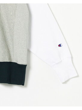【SALE/50%OFF】BEAMS MEN Champion * BEAMS / 別注 3tone Reverse Weave(R) Sweat Crew ビームス メン カットソー スウェット【送料無料】