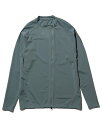 【SALE／40%OFF】Snow Peak (M)Water-side Rash Guard Jacket スノーピーク 水着・スイムグッズ ラッシュガード グリーン ブラック【送料無料】